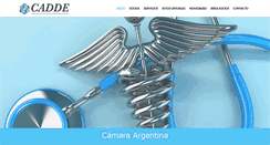 Desktop Screenshot of caddeargentina.com