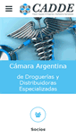 Mobile Screenshot of caddeargentina.com